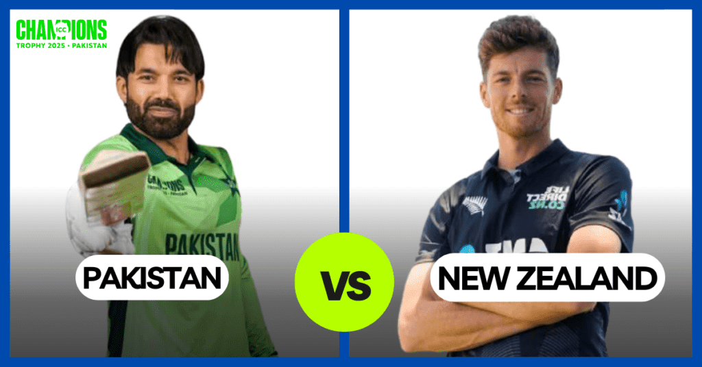 Pakistan vs New Zealand (ICC Champions Trophy 2025)