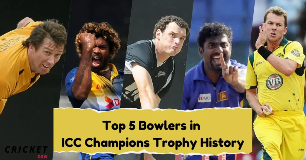 Top Five Bowlers in ICC Champions Trophy History